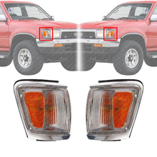 Load image into Gallery viewer, Front Corner Lights Assembly with Chrome Trim LH&amp;RH For 1992-1995 Toyota 4Runner
