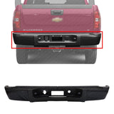 Rear Step Bumper Assembly Black For 2007-2010 Silverado & Sierra 2500HD 3500HD