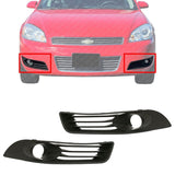 Front Fog Covers Primed Left & Right Side For 2006-2011 Chevrolet Impala