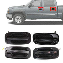 Load image into Gallery viewer, 4Pcs Exterior Door Handles For 2001-06 Silverado/Sierra / 2000-06 Suburban/Yukon