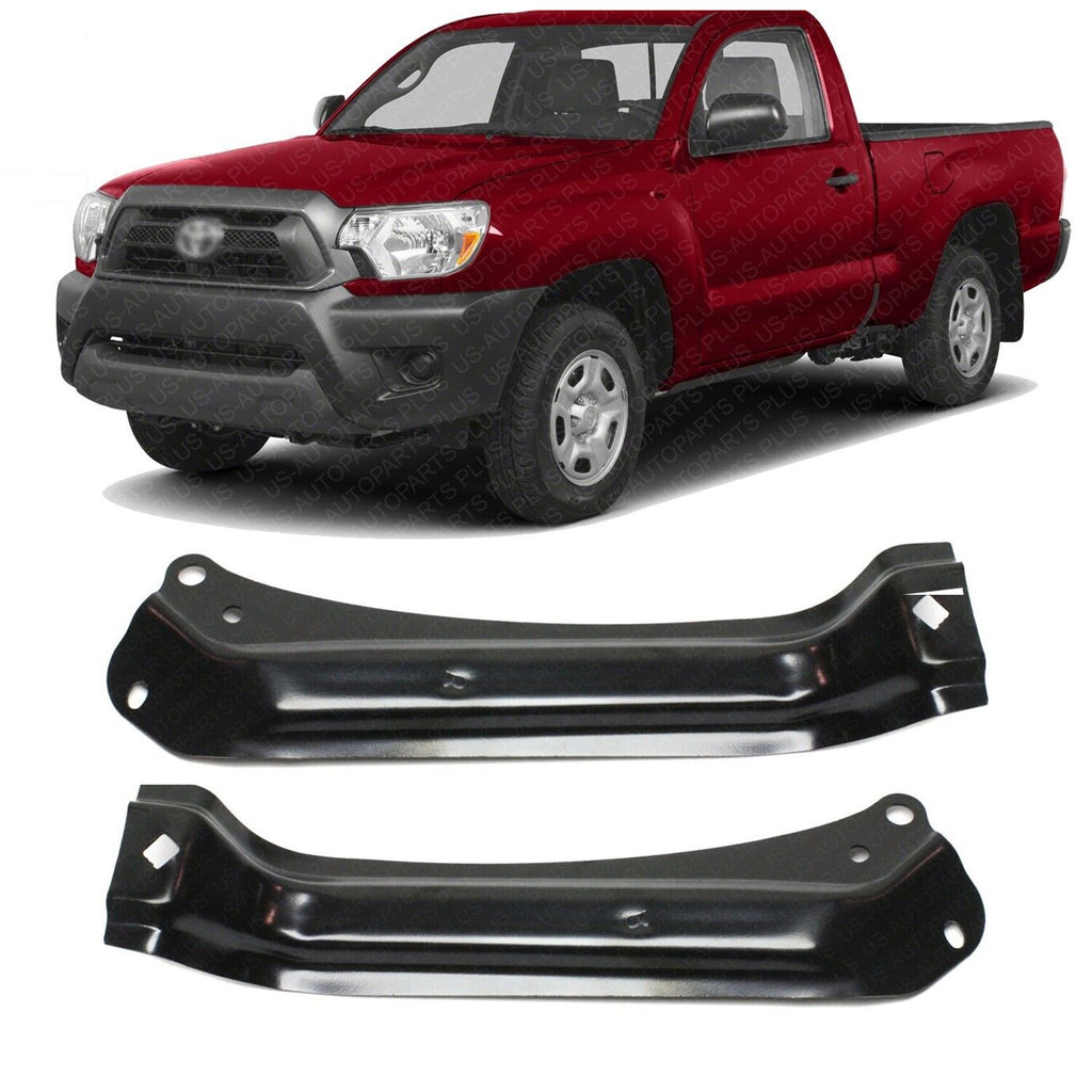 Front Bumper Support Brackets Steel Left&Right Side For 2012-2015 Toyota Tacoma