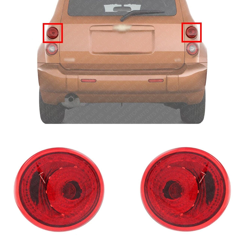 Rear Upper Tail Lights Assembly Halogen Left&Right Side For 2006-2011 Chevy HHR