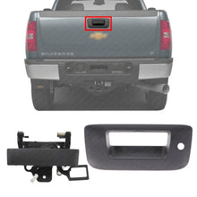 Load image into Gallery viewer, Tailgate Handle Lever &amp; Bezel w/ Lock Hole Textured For 2007-14 Silverado/Sierra