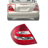 Rear Tail Light Assembly Lens & Housing RH For 03-06 Mercedes Benz E-Class Sedan