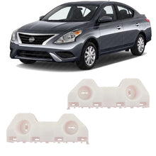 Load image into Gallery viewer, Front Bumper Cover Brackets Left &amp; Right Side For 2012 - 2019 Nissan Versa Sedan
