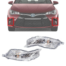 Load image into Gallery viewer, Front Turn Signal Lights Assembly with Halogen LH&amp;RH For 2015-2017 Toyota Camry