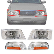 Load image into Gallery viewer, Headlight Kit For 2003-2004 Mercury Grand Marquis