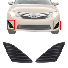 Load image into Gallery viewer, Front Fog Covers Black Left &amp;Right Side For 2012-14 Toyota Camry L/LE/XLE/Hybrid