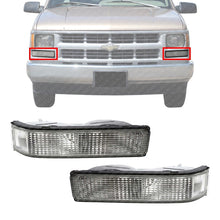 Load image into Gallery viewer, Front Signal Lights Lens and Housing LH &amp;RH For 1988-2000 Chevy &amp; GMC C/K Series