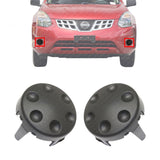 Front Fog Covers Textured LH&RH For 2011-2013 Nissan Rogue / 14-15 Rogue Select