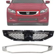 Load image into Gallery viewer, Grille Assembly Paintable + Chrome Molding For 2008-2010 Honda Accord Coupe