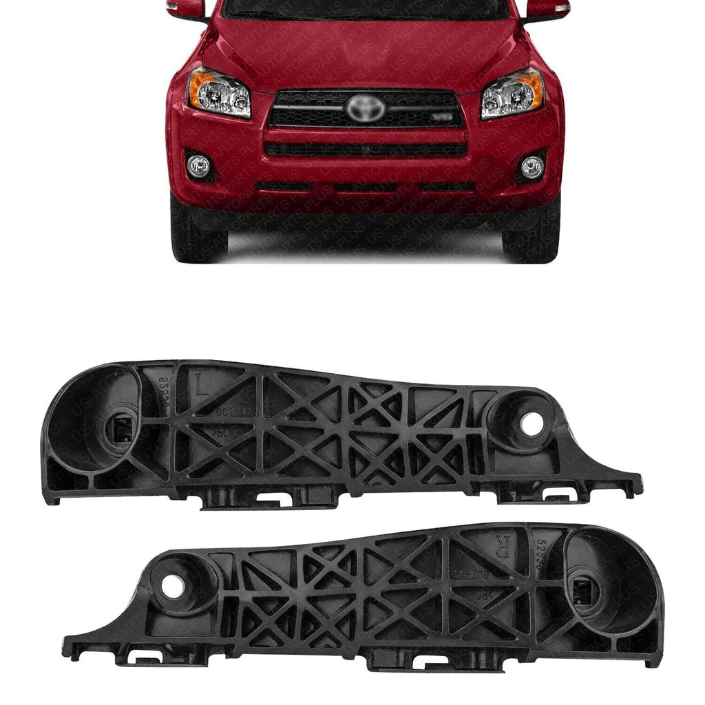 Front Bumper Retainers Side Cover Primed LH & RH Plastic For 2006-12 Toyota RAV4