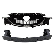 Load image into Gallery viewer, Front Bumper Reinforcement Steel + Grille Assembly Textured For 2017-2021 Mazda CX-5