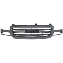 Load image into Gallery viewer, Front Grille Assembly Painted Dark Gray Shell / Black Insert For 2003 - 2006 GMC Sierra 1500 - US AUTO PARTS PLUS