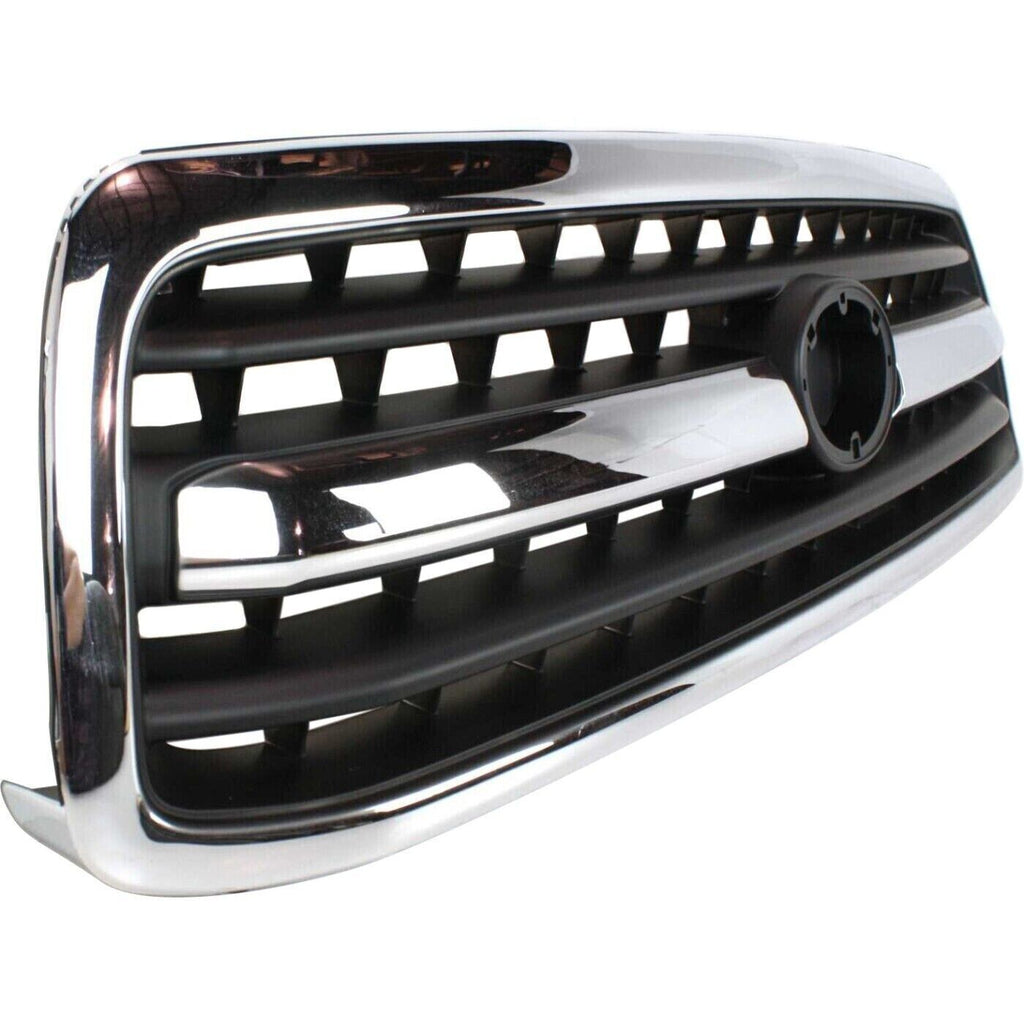 Grille Assembly Chrome Shell / Painted Black Insert For 2000 - 2002 Toyota Tundra - US AUTO PARTS PLUS