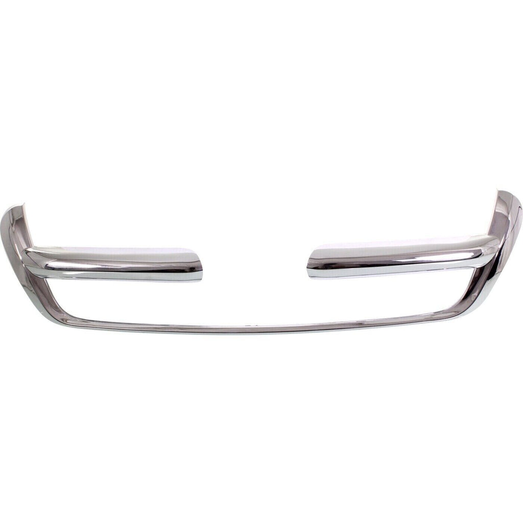 Grille Insert Textured Gray + Chrome Molding Outer For 2002 - 2004 Honda CR - V - US AUTO PARTS PLUS