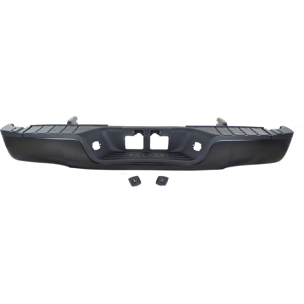 Rear Step Bumper Face Bar Assembly Steel For 2007 - 2013 Toyota Tundra Fleetside - US AUTO PARTS PLUS