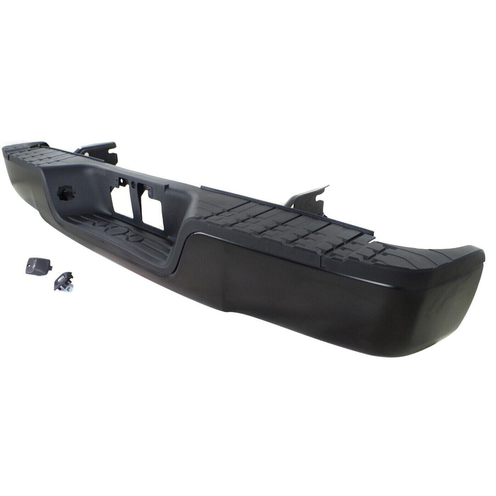 Rear Step Bumper Face Bar Assembly Steel For 2007 - 2013 Toyota Tundra Fleetside - US AUTO PARTS PLUS