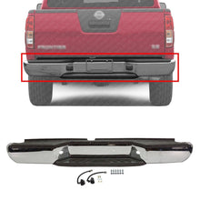 Load image into Gallery viewer, Rear Step Bumper Face Bar Chrome Assembly Steel For 2005 - 2019 Nissan Frontier - US AUTO PARTS PLUS
