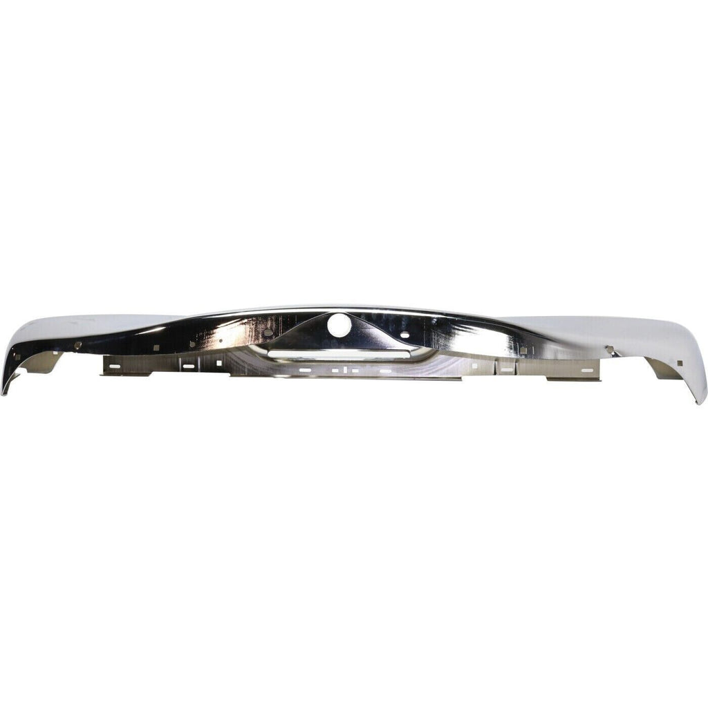 Rear Step Bumper Face Bar Chrome Steel For 1997 - 2004 Ford F - 150 / 1997 F - 250 - US AUTO PARTS PLUS