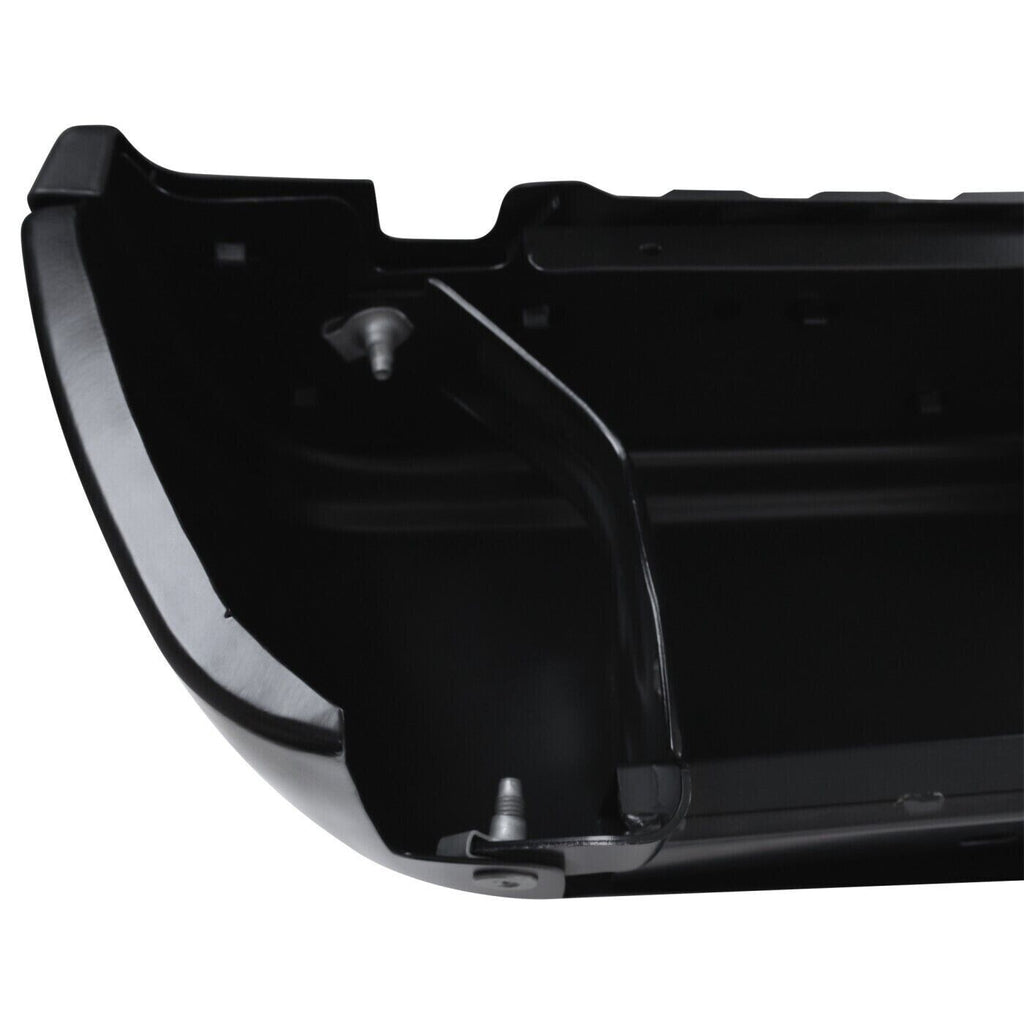 Rear Step Bumper Black Steel Assembly For 2008-2016 Ford F-250 F-350 Super Duty
