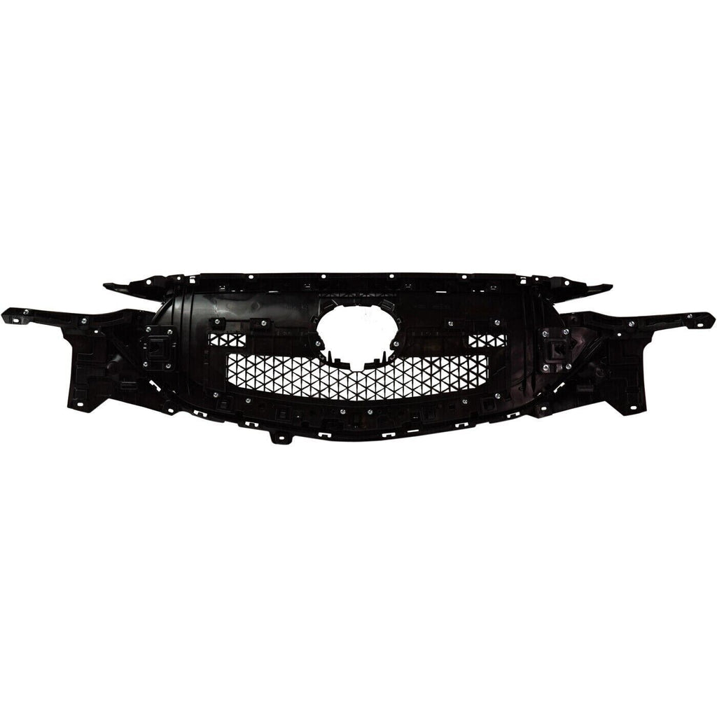 Front Bumper Reinforcement Steel + Grille Assembly Textured For 2017-2021 Mazda CX-5