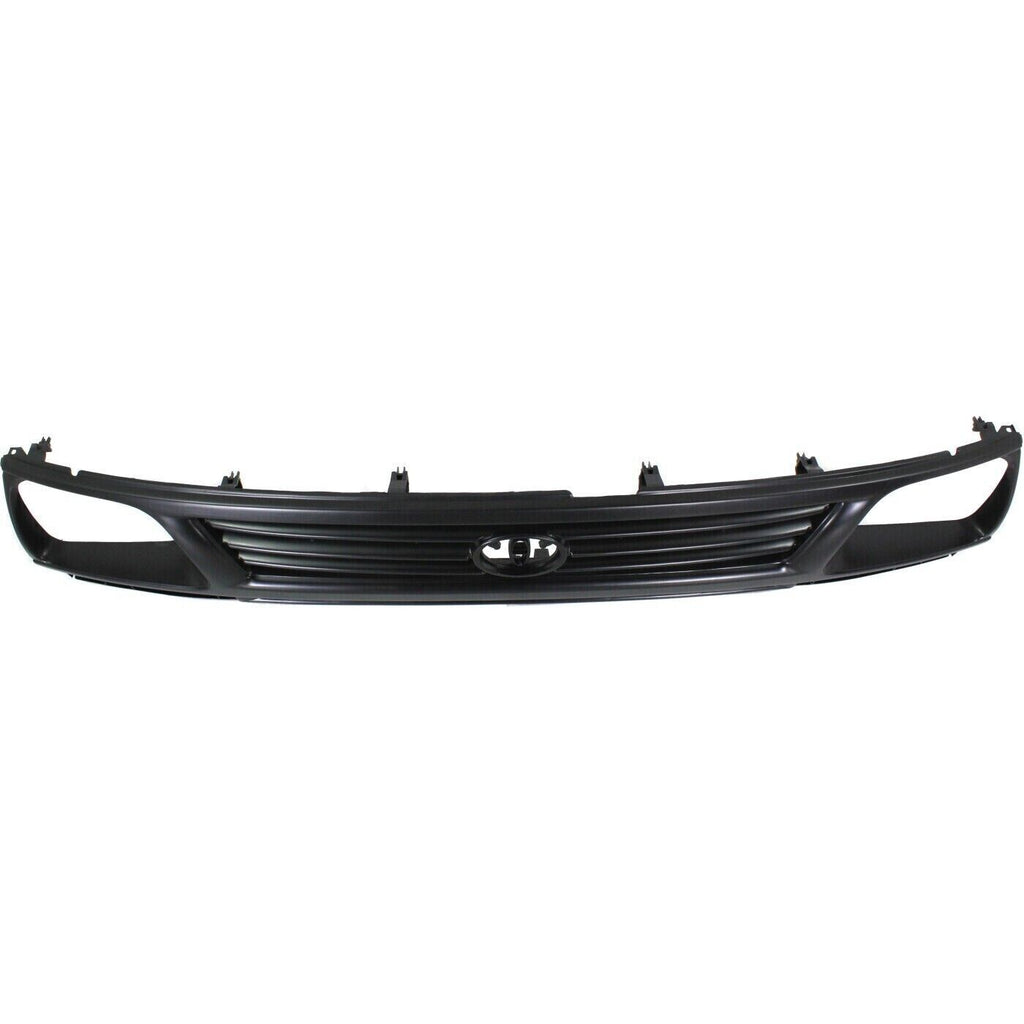 Front Grille Assembly Gray Shell / Black Insert For 1995-1996 Toyota Tacoma 2WD