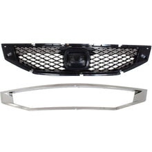 Load image into Gallery viewer, Grille Assembly Paintable + Chrome Molding For 2008-2010 Honda Accord Coupe