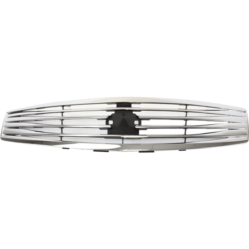 Grille Chrome Shell & Insert For 2007-08 Infiniti G35 / 2009 Infiniti G37 Sedan