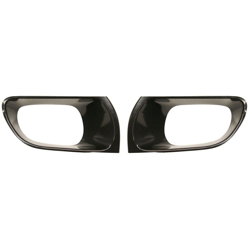 Front Fog Bezels Trim Paintable with Holes LH & RH For 2005-2007 Toyota Avalon