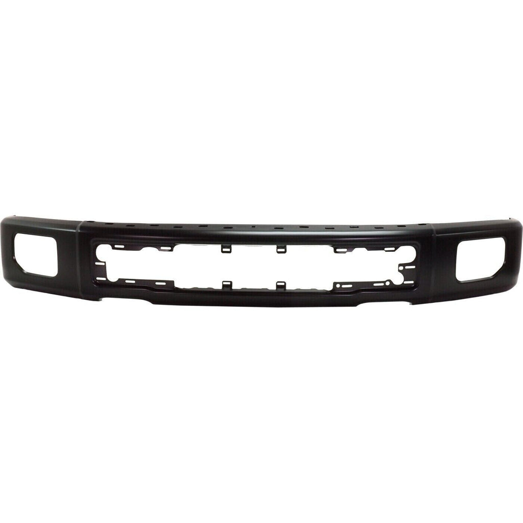 Front Bumper Face Bar Primed Steel with Fog Light Holes For 2015-2017 Ford F-150