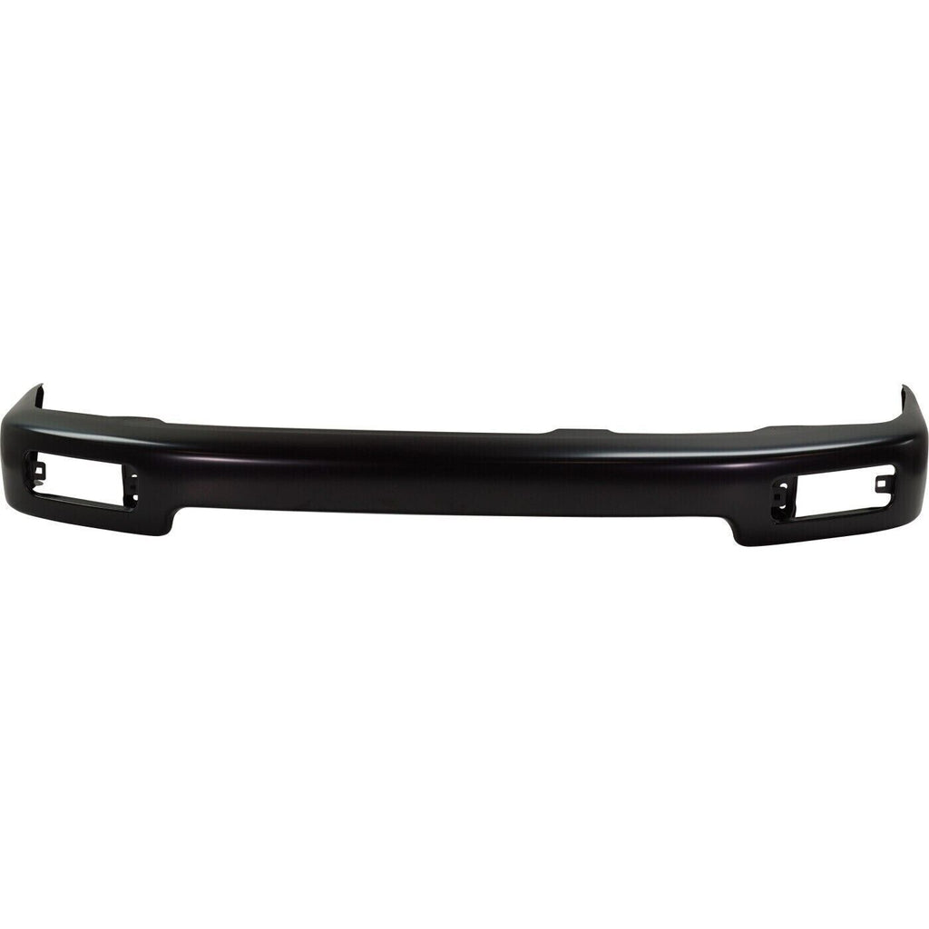 Front Bumper Face Bar Black Steel + Grille Assembly Painted Gray + Headlights Fillers + Signal Lights Left & Right Side For 1996-1998 Toyota 4Runner