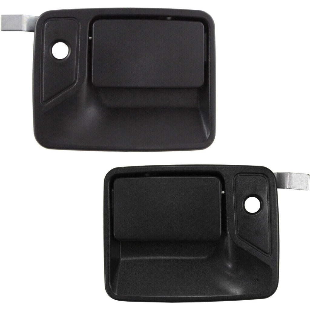  Exterior Door Handle, Compatible with 1999-2016 Ford F-250  F-350 F-450 F-550 Super Duty, 2000-2005 Ford Excursion & More, Front  Outside Left Driver Side with Key Hole