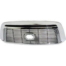 Load image into Gallery viewer, Front Grille Assembly Chrome Shell with Silver Insert For 2010-13 Toyota Tundra