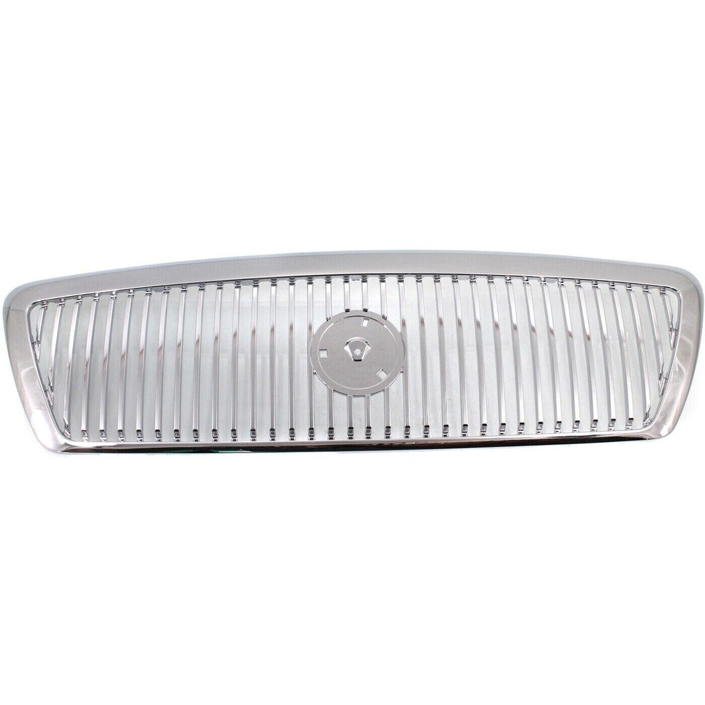 Front Grille Assembly Chrome Shell / Insert For 2003-2005 Mercury Grand Marquis