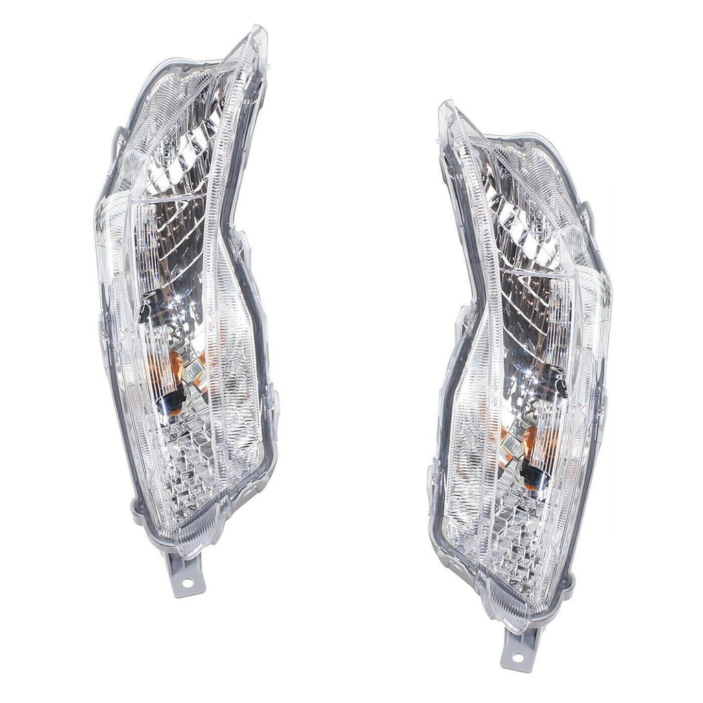 Front Turn Signal Lights Assembly with Halogen LH&RH For 2015-2017 Toyota Camry