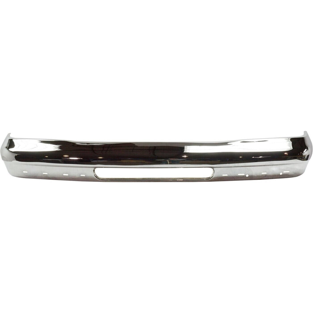 Front Bumper Chrome For 1992-2007 Ford E-150 E-250 E-350 E-450 E-550 Super Duty