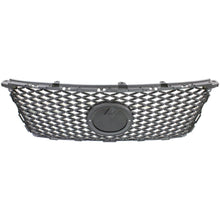 Load image into Gallery viewer, Grille Gray Shell / Insert + Chrome Molding For 2011-2013 Lexus IS250 / IS350