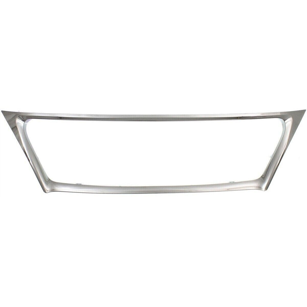 Grille Gray Shell / Insert + Chrome Molding For 2011-2013 Lexus IS250 / IS350