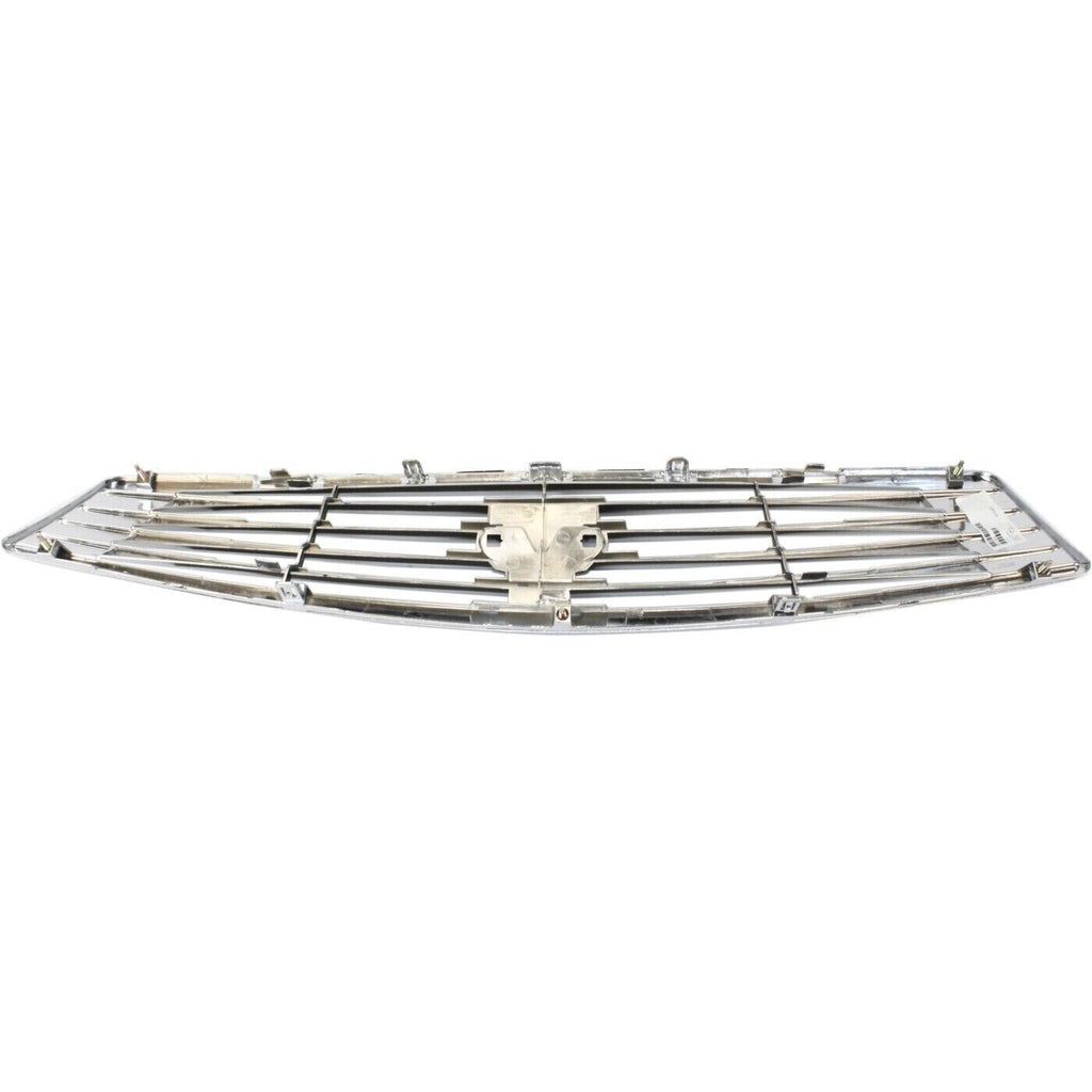 Grille Chrome Shell & Insert For 2007-08 Infiniti G35 / 2009 Infiniti G37 Sedan