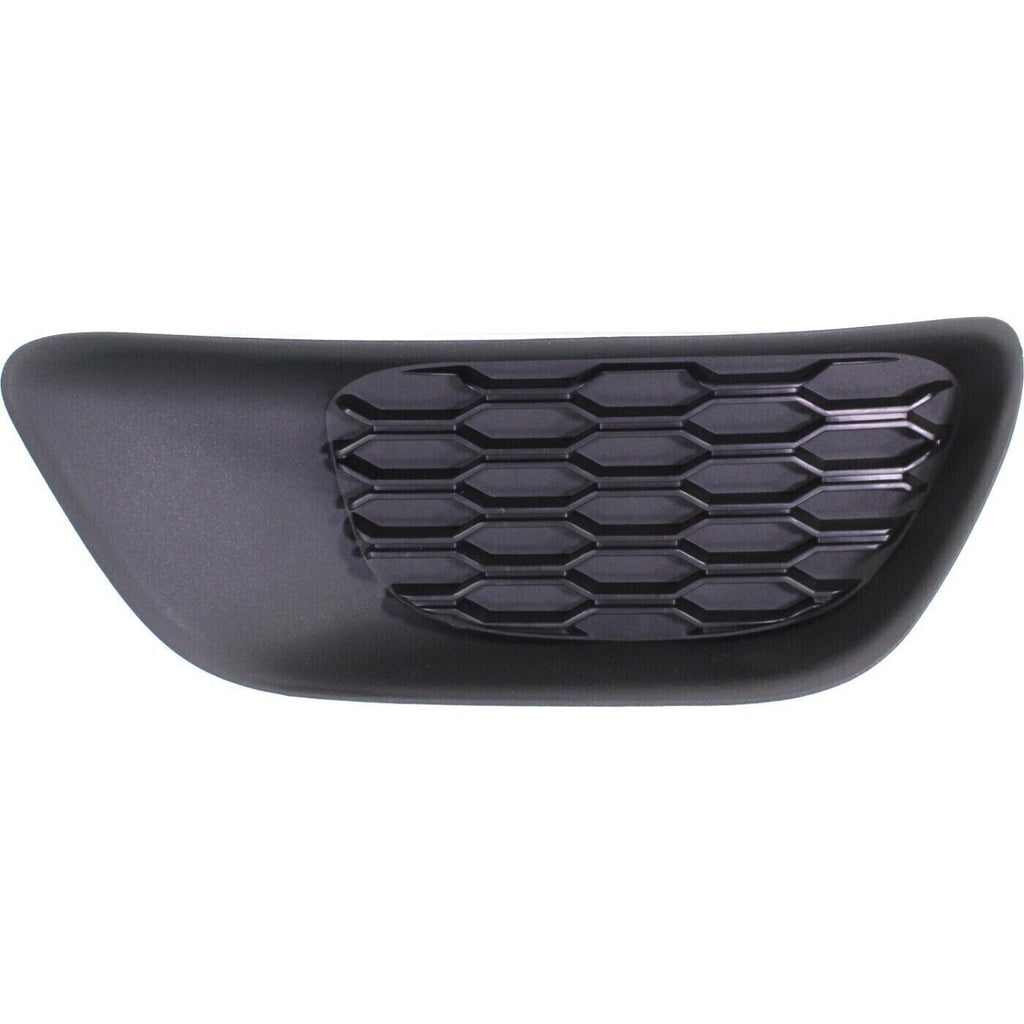 Front Fog Covers Black w/o Holes Left&Right Side For 2011-20 Dodge Grand Caravan