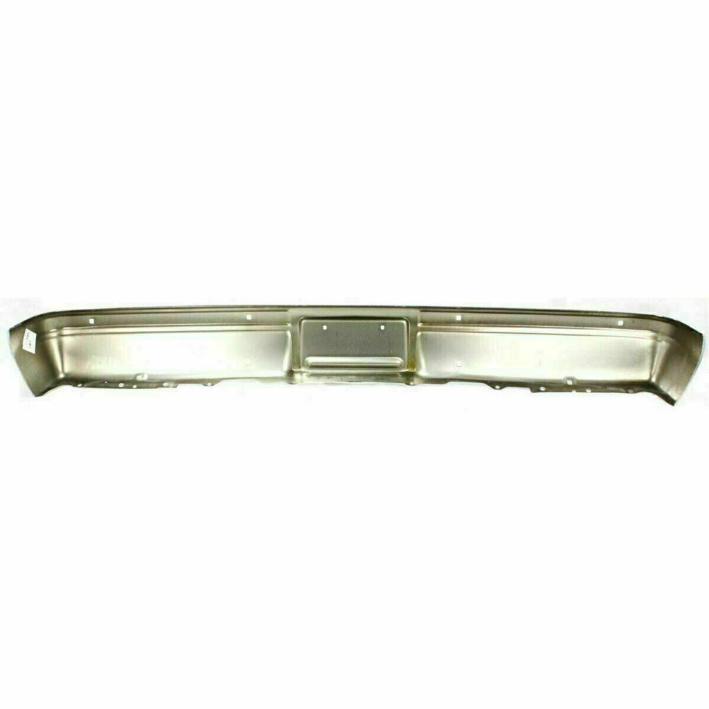 Front Bumper Chrome w/o Impact Strip Holes For 1983-1991 Chevy & GMC C/K Series