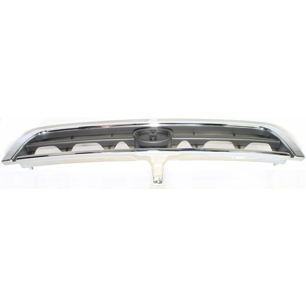 Front Grille Assembly Chrome Shell With Emblem Provision For 1996-1998 Toyota 4Runner