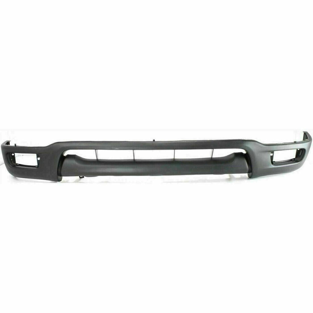 Front Bumper Primed Complete Kit + Grille & Lights For 2001-04 Toyota Tacoma 4WD