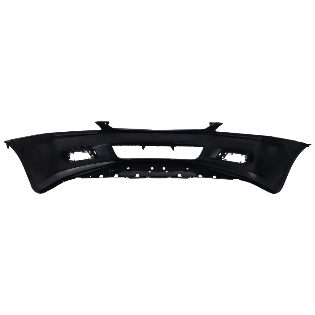 Front Bumper Cover Primed with Fog Light Holes For 2006-2007 Honda Accord Sedan