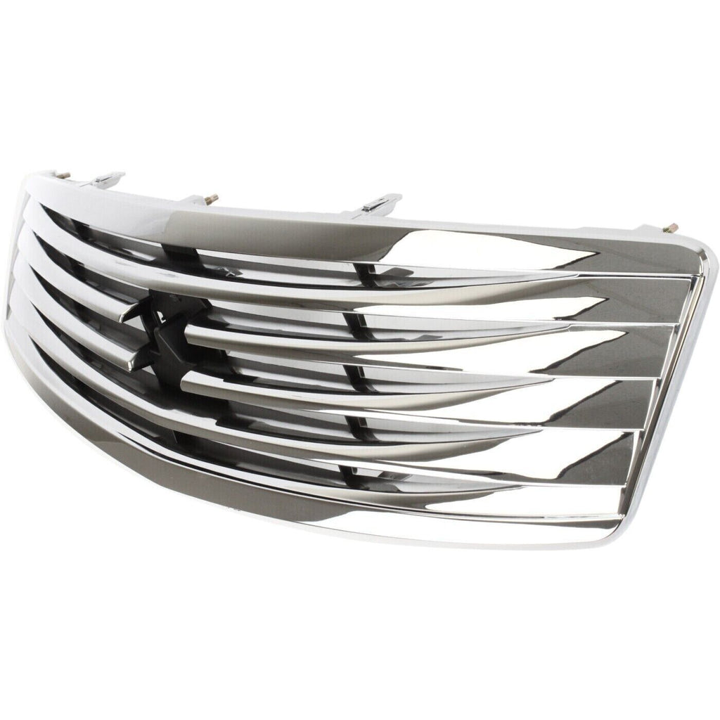 Grille Chrome Shell & Insert For 2007-08 Infiniti G35 / 2009 Infiniti G37 Sedan