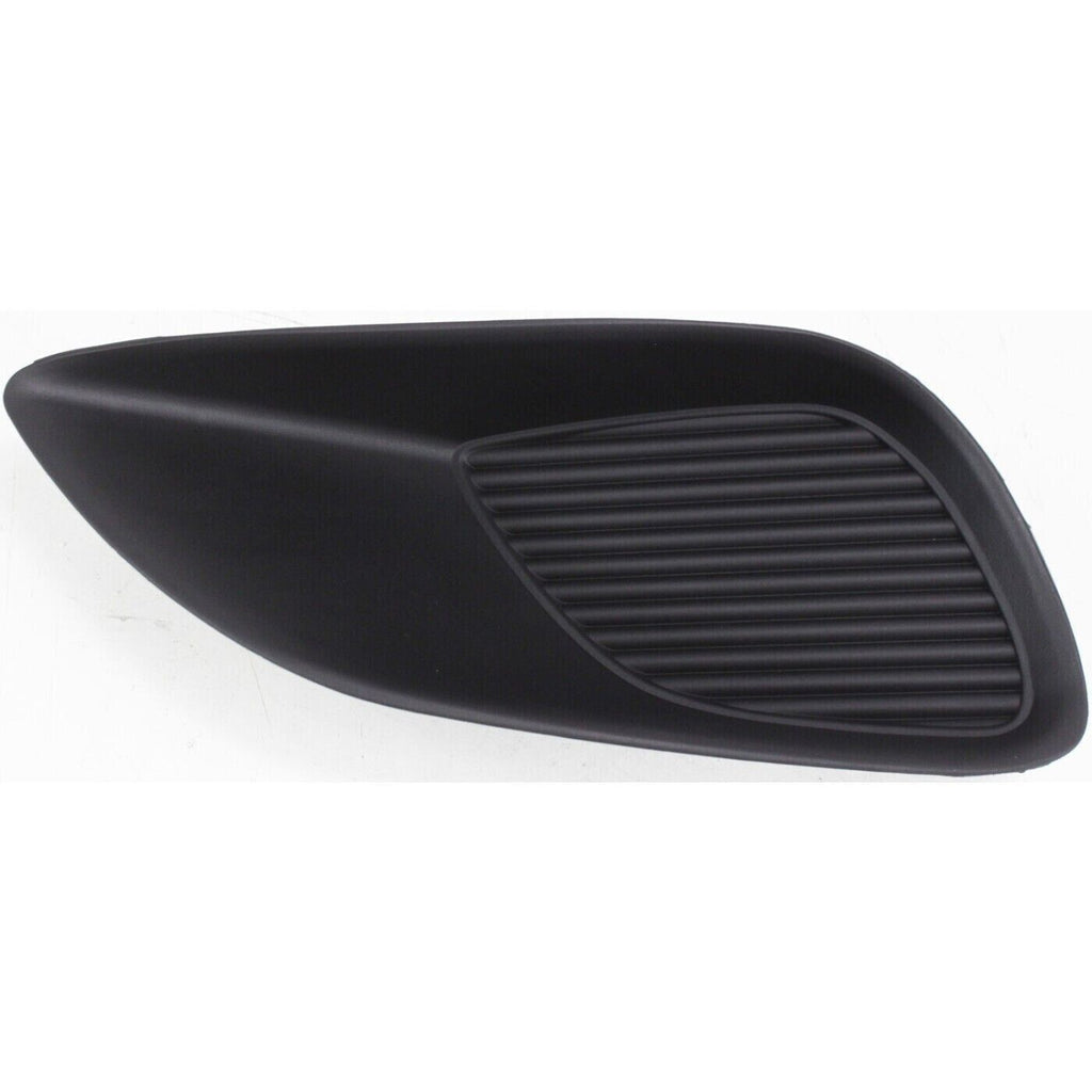 Front Fog Covers Primed Left & Right Side For 2007-2012 Toyota Yaris Sedan