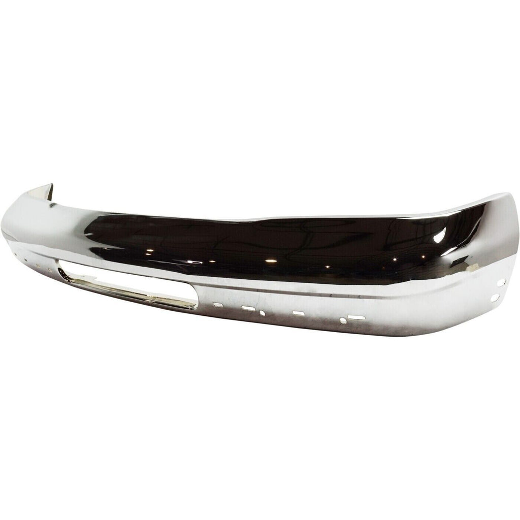 Front Bumper Chrome For 1992-2007 Ford E-150 E-250 E-350 E-450 E-550 Super Duty