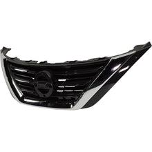 Load image into Gallery viewer, Front Bumper Upper Grille Assembly Chrome Shell For 2016-18 Nissan Altima Sedan