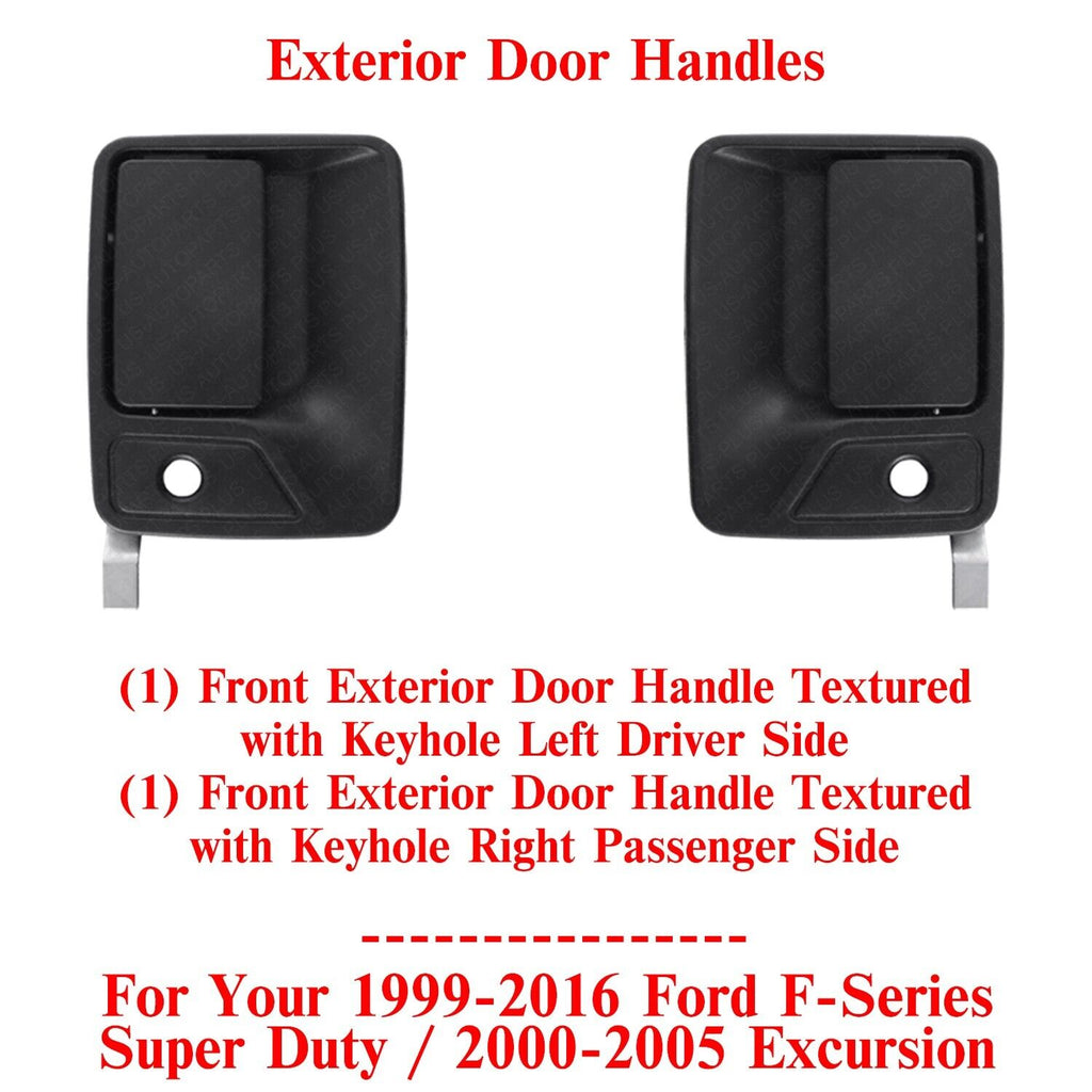 Front Driver&Passenger Exterior Door Handles For 1999-16 Ford F-Series – US  AUTO PARTS PLUS